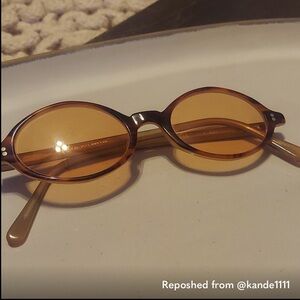 Oliver Peoples Brown Sunglasses
